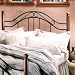 51MoZQgw7uL. SL75  Outer Banks Wrought Iron Headboard Finish: White, Size: Queen