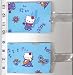 Search : Set of 2 Luggage Tags Made with Hello Kitty Baja Cactus Guitar Fabric