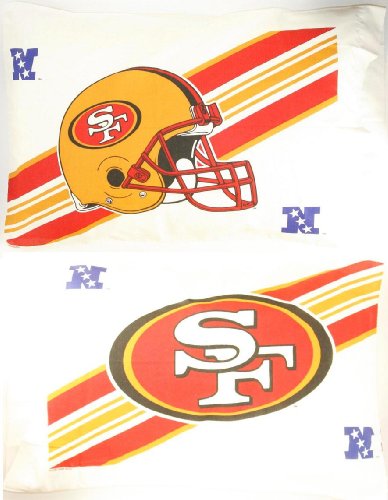 1 NFL Team Pillowcase San Francisco 49er's Standard 20X30