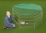 EXTRA LARGE 8 PANEL PLAYPEN 55