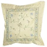 ShalinCraft Pillow Cases Home Decor India Handmade Craft Silk Fabric 16x16 inches (bcbr260)