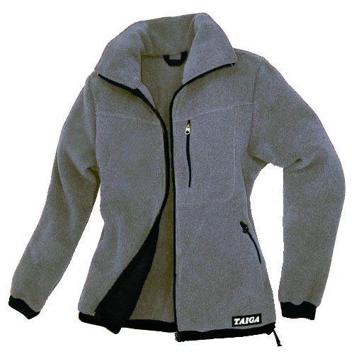 TAIGA Fleece Jacket-300 - Women's Polartec-300 Fleece Jacket, Color Lead, MADE IN CANADA