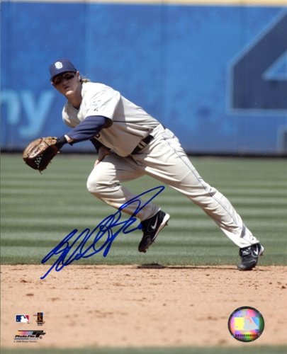 Khalil Greene Autographed/Hand Signed Fielding 8x10 Photo