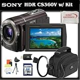 Sony HDR CX360V Flash Memory Camcorder w/ SSE Essential Kit. Includes: UV Filter, Soft Carrying Case, 8GB SDHC High Speed Memory Card, Table Top Tripod, Cleaning Kit, Digital LCD Screen Protectors 51MohScamrL. SL160 Sony HDR CX360V Flash Memory Camcorder w/ SSE Essential Kit. Includes: UV Filter, Soft Carrying Case, 8GB SDHC High Speed Memory Card, Table Top Tripod, Cleaning Kit, Digital LCD Screen Protectors