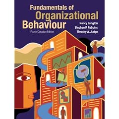 Fundamentals of Organizational Behaviour, Fourth Canadian Edition with MyOBLab
