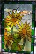 Stained Glass Window Panel 22'' X 13'' {9120-40}