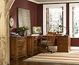 L Computer Workstation by Riverside - Natural Wood (8930)