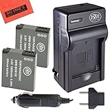 BM Premium Pack of 2 DMW-BCM13E Batteries and Battery Charger for Panasonic Lumix DMC-FT5A, DMC-LZ40, DMC-TS5, DMC-TS6, DMC-TZ37, DMC-TZ40, DMC-TZ41, DMC-TZ55, DMC-TZ60, DMC-ZS27, DMC-ZS30, DMC-ZS35, DMC-ZS40, DMC-ZS45, DMC-ZS50 Digital Camera