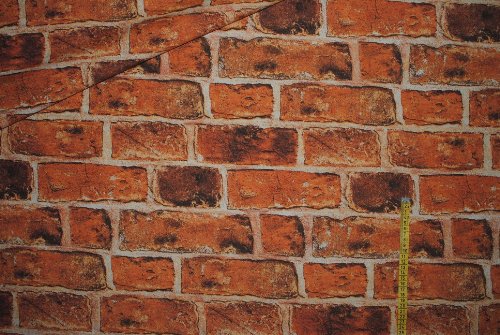 kura Geschäft: 1 m * 1,4 m Stoff Ziegelwand Baumwolle - Steine Ziegel