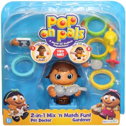 Pop On Pals Pal Pack Pet Doctor/Gardener
