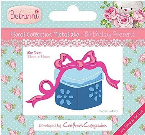 Bebunni Floral Collection Metal Cutting Die - Birthday Present - Crafters Companion