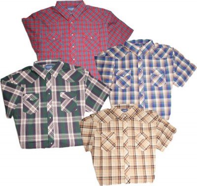 Plaid Western Shirts