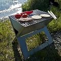 Grilltech Notebook Grill Edelstahl Klappgrill