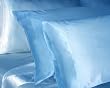 SilkNOW 100% Pure Silk Pillowcases King Sky Blue