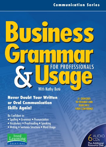 Business Grammar and Usage for Professionals