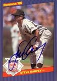 Steve Garvey autographed San Diego Padres 1986 Donruss jumbo card