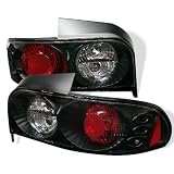 93-01 Subaru Impreza Euro Taillights - JDM Black 
