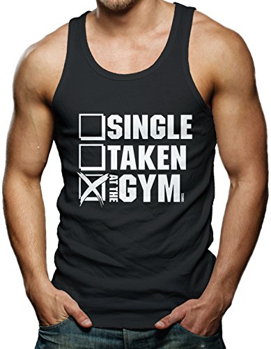 Single Taken At The Gym Men's Tank Top T-shirt