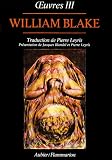 Blake, tome III : Oeuvres