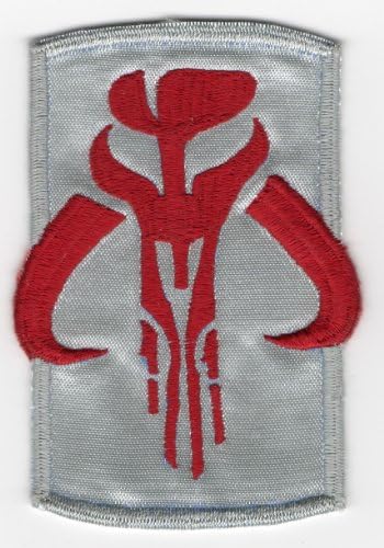 Boba Fett Gray Mandalorian Patch Prop Star Wars Interest