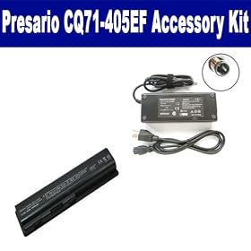HP Presario CQ71-405EF Laptop Accessory Kit includes: SDB-3330 Battery, SDA-3515 AC Adapter