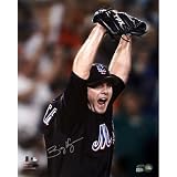 MLB Billy Wagner New York Mets Arms Raised Autographed 8-by-10-Inch Photograph