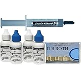 Arctic Silver 5 Thermal Compound 12grams with ArctiClean 120ml Kit (Includes 2 30ml ArctiClean 1 and 2 30ml ArctiClean 2) with Bonus DB Roth Microfiber Cleaning Cloth