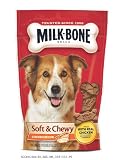Milk Bone Chewy Treats Chicken, 5.6-Ounces (Pack of 5)
