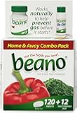 Beano Home Away Combo Pack-120 Tabs +12 Portable Pack