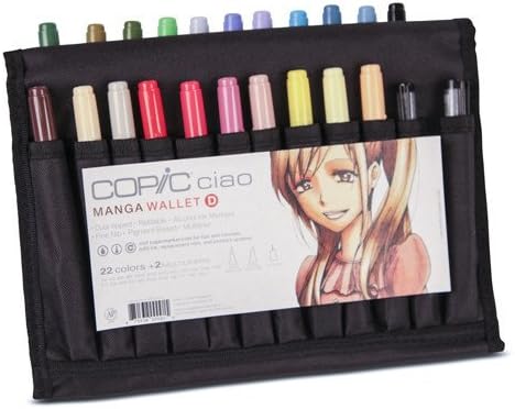 Copic Markers Ciao Sketch Wallet, Set D