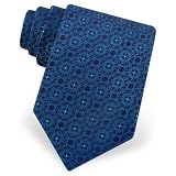 Sean John - Dots by Sean John navy blue silk ties