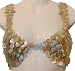 Gold Coin Bra Cover