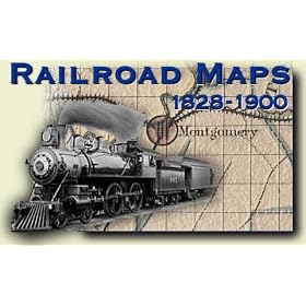 Historic 1800's Railroad Map Collection - 5 CDs Consisting of 394 Historic Maps
