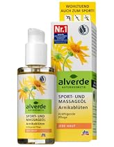 Alverde Sport- und Massageöl Arnikablüten, 2er Pack (2 x 100 ml)