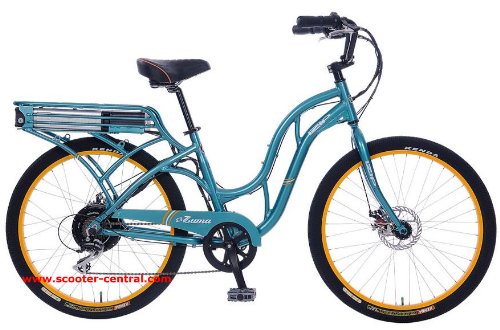 Izip E3 ZUMA 36 Volt 11AH Lithium Ion 500 Watt Electric Bicycle (LOW STEP) - Hub Motor - Currie Tech