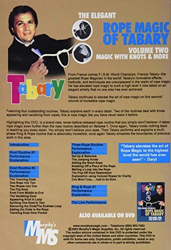 MMS Tabary Elegant Rope Magic Volume 2 by Murphy's Magic Supplies, Inc. - DVD