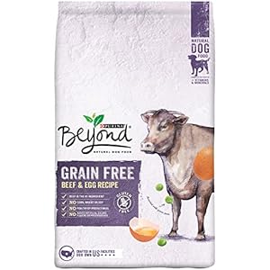 Purina Beyond Natural Dry Dog Food, Grain Free, Beef & Egg Recipe, 3-Pound Bag, Pack of 1 Purina Beyond Natural Dry Dog Food, Grain Free, Beef & Egg Recipe, 3-Pound Bag, Pack of 1