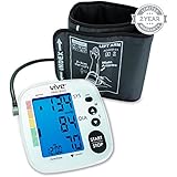 Blood Pressure Monitor by Vive Precision - Best Automatic Digital Upper Arm Cuff - Most Accurate, Portable & Perfect for Home Use - One Size Fits All Cuff - 2 Year Warranty