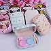 U-beauty 1 Piece Girl Pattern Contact Lens Case Box Kit Set With Small Mirror Color Send in Random