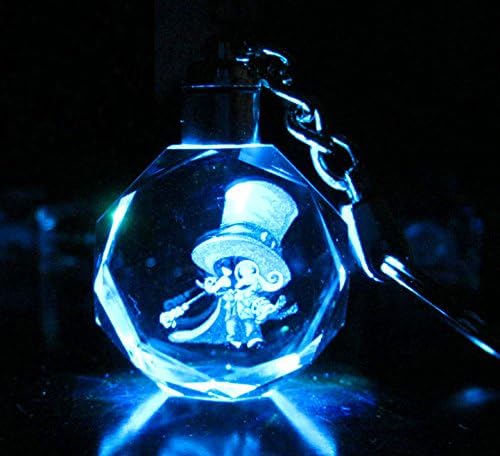 League of Legends LOL LED Key Chain Keyring Crystal Pendant (Veigar)
