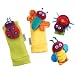 Lamaze Gardenbug Wrist Rattle and Footfinder Set