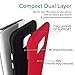 Crave S7 Edge Case, Dual Guard Protection Series Case for Samsung Galaxy S7 Edge - Red