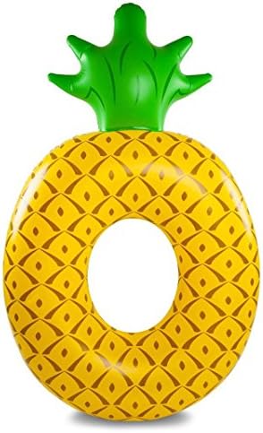 VICKEA® Giant Inflatable Pineapple Pool Float, Inflatable Float Toy for Adults &amp; Kids