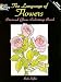 The Language of Flowers Stained Glass Coloring Book (Dover Pictorial Archives) by Ruth Soffer