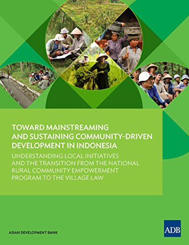 Toward Mainstreaming and Sustaining Community-Driven Development in Indonesia: Understanding Local Initiatives and the Transition from the National Rural ... Empowerment Program to the Village Law
