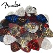 Fender Premium Celluloid Guitar Picks - 48pc Assorted Variety Pack, 351 Shape - Includes: 24 Medium Gauge, 12 Light Gauge, & 12 Heavy Gauge Guitar Picks