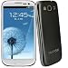 xubix Full Metal Akkudeckel f�r Samsung i9300 Galaxy S3 Grau Grey brushed Metall Aluminium mit dezent wei�em Rand