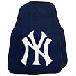 Fanmats MLB New York Yankees 2-pc. Car Mat Set