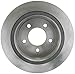 ACDelco Silver 18A1595A Rear Disc Brake Rotor