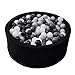 Wonder Space Deluxe Kids Round Ball Pit, Premium Handmade Kiddie Balls Pool, Soft Indoor Outdoor Nursery Baby Playpen, Ideal Gift Play Toy for Children Toddler Infant Boys & Girls (Black)
